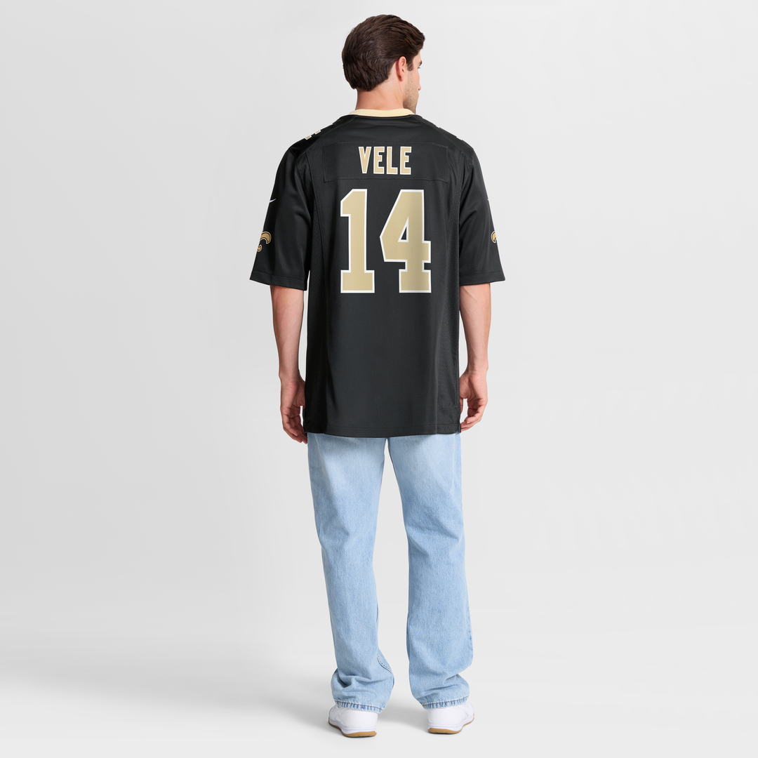New Orleans Saints Devaughn Vele Nike Black Game Jersey product image 8
