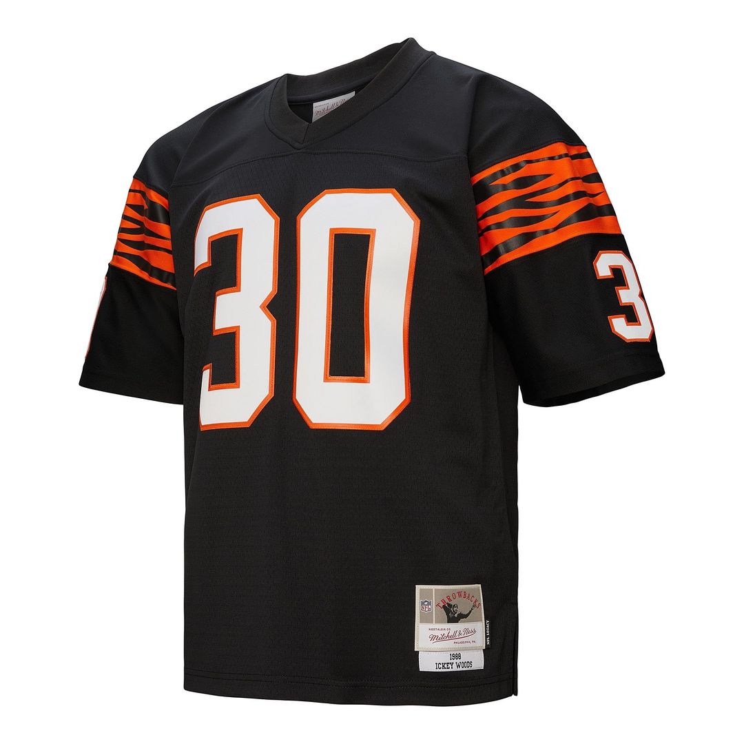 Cincinnati Bengals Ickey Woods Mitchell & Ness Black 1988 product image 7