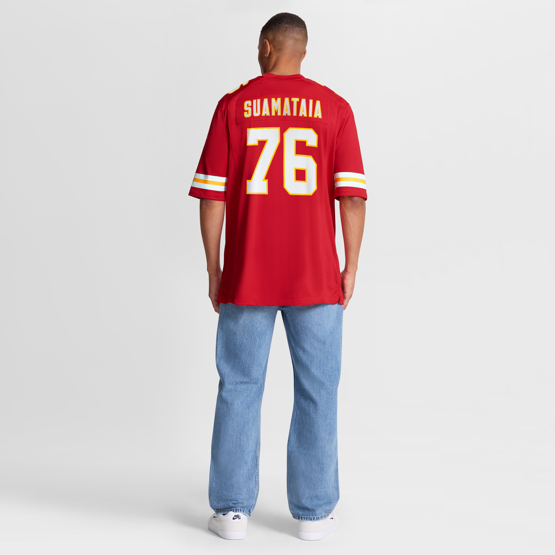 Kansas City Chiefs Kingsley Suamataia Nike Red Game Jersey product image 8