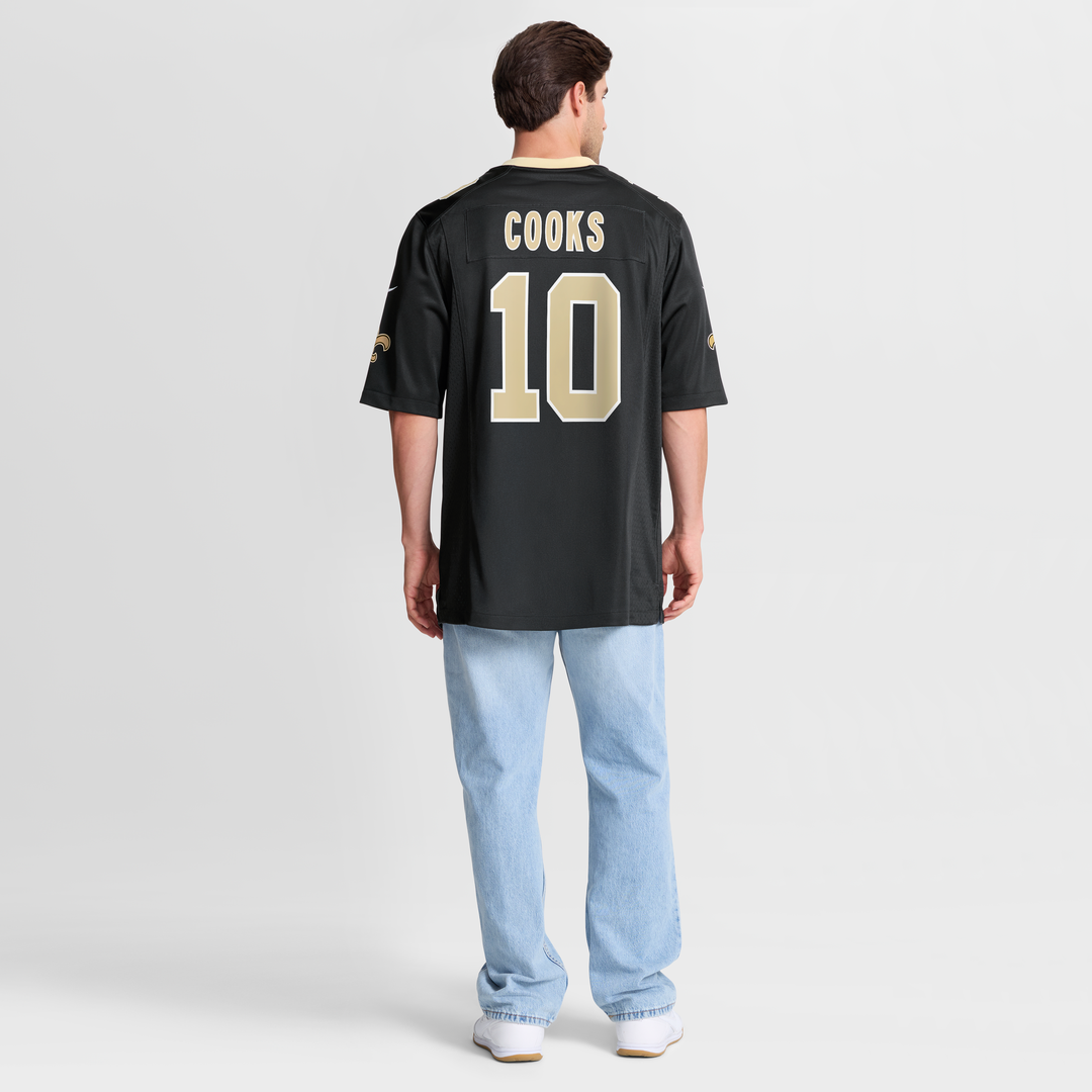 New Orleans Saints Brandin Cooks Nike Black Game Jersey product image 8