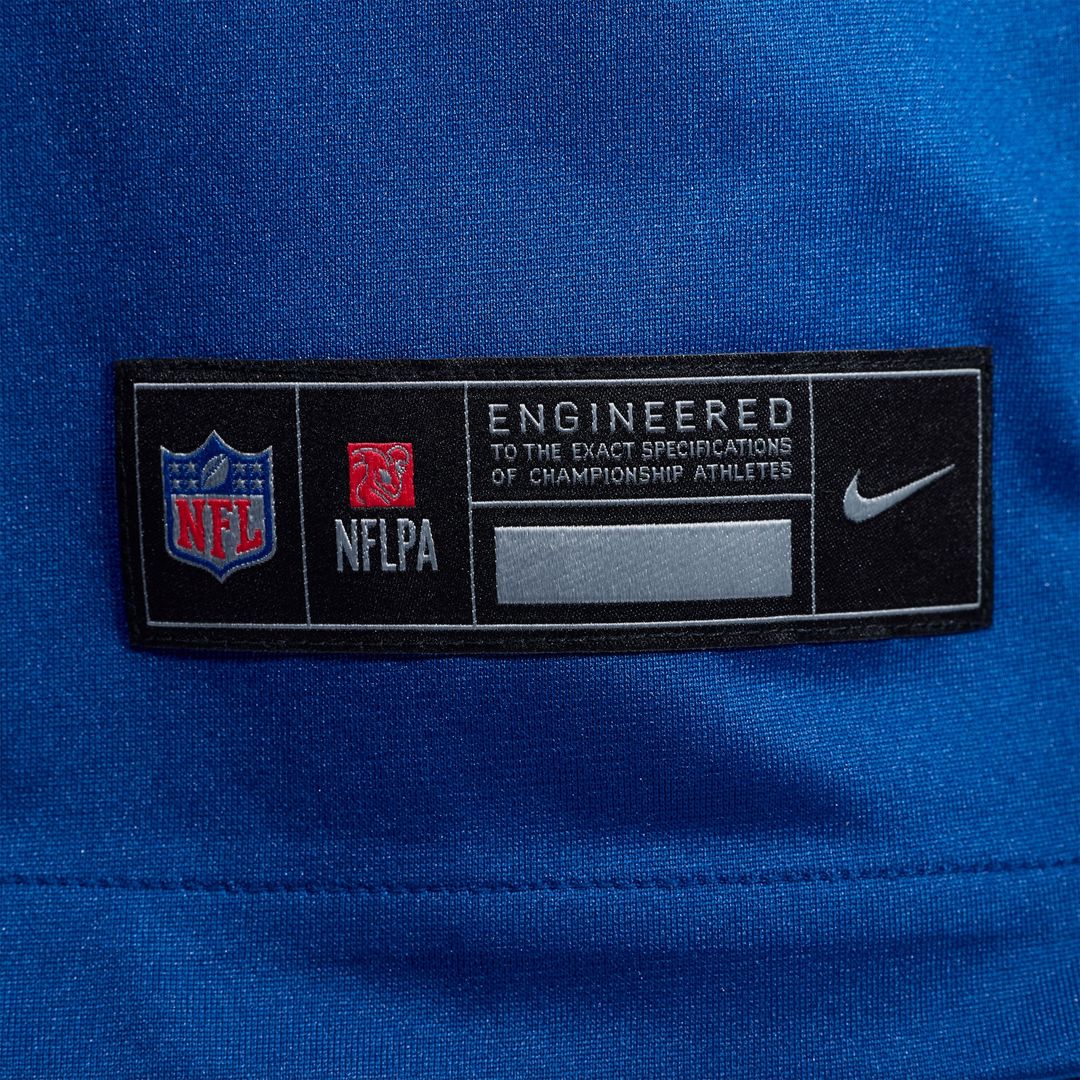 Indianapolis Colts Daniel Jones Nike Royal Alternate Game product image 6