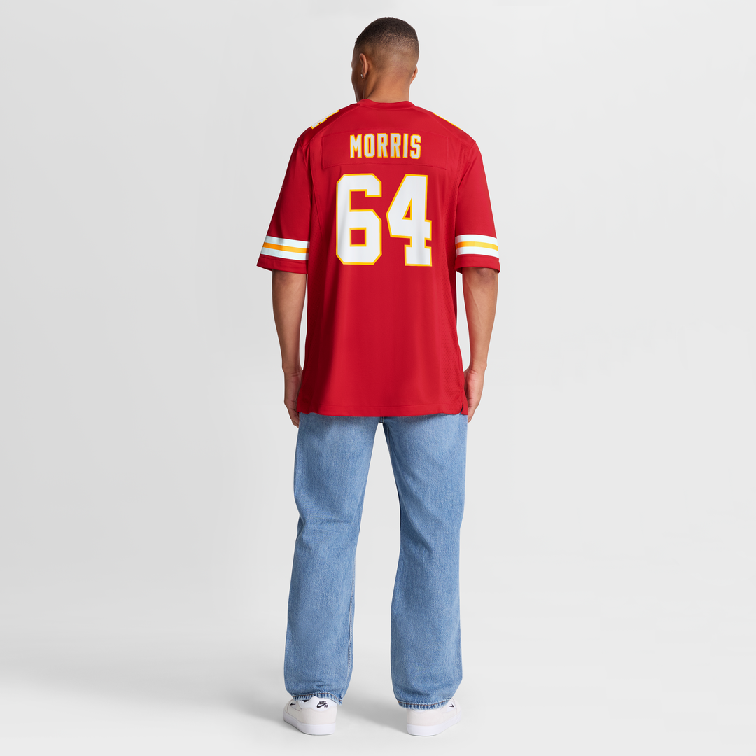 Kansas City Chiefs Wanya Morris Nike Red Game Jersey product image 8