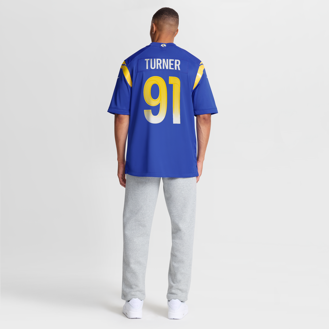 Los Angeles Rams Kobie Turner Nike Royal Home Game Jersey product image 8