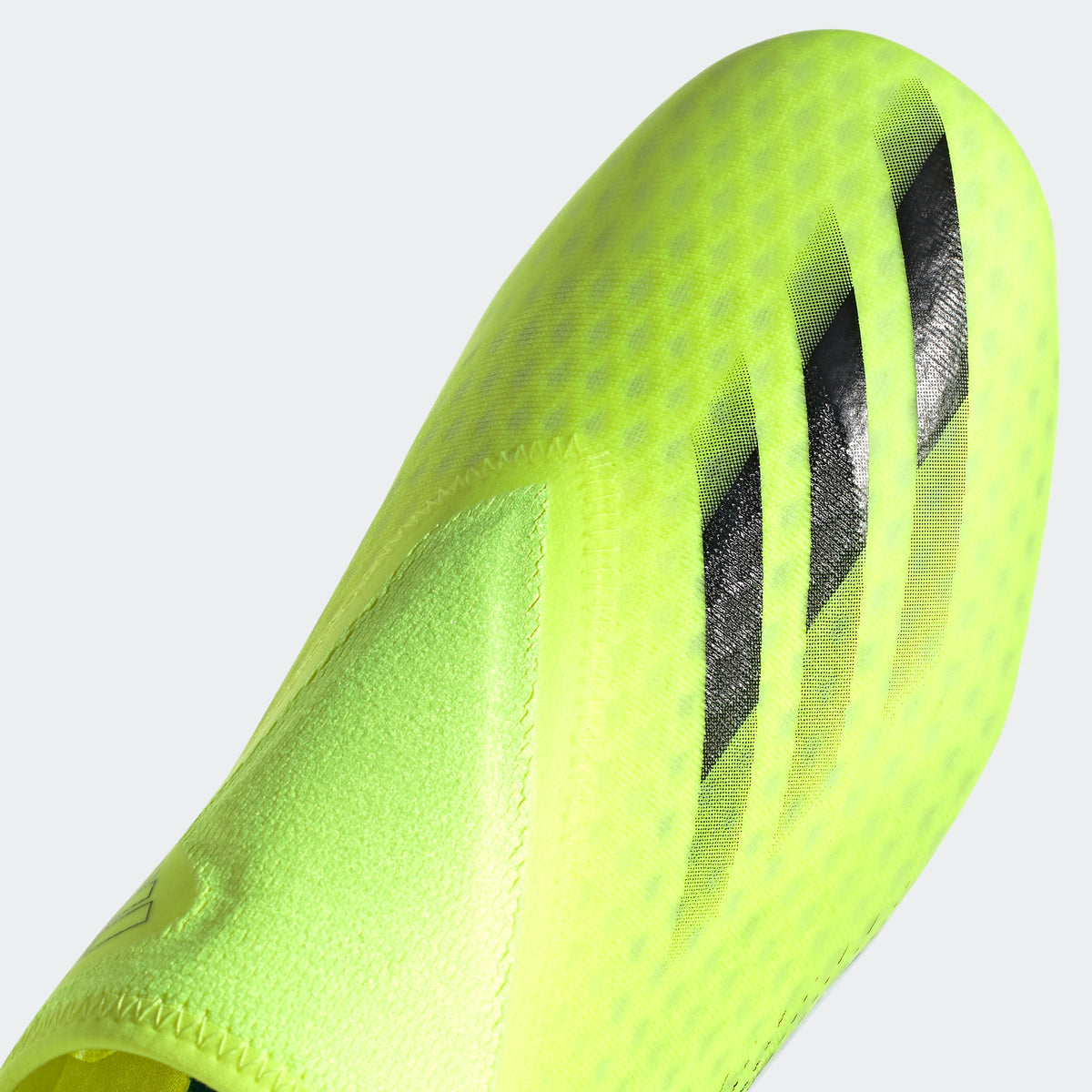 adidas X GHOSTED.3 LACELESS FG CLEATS - Solar Yellow Adult product image 8, provided for visual reference and product detail