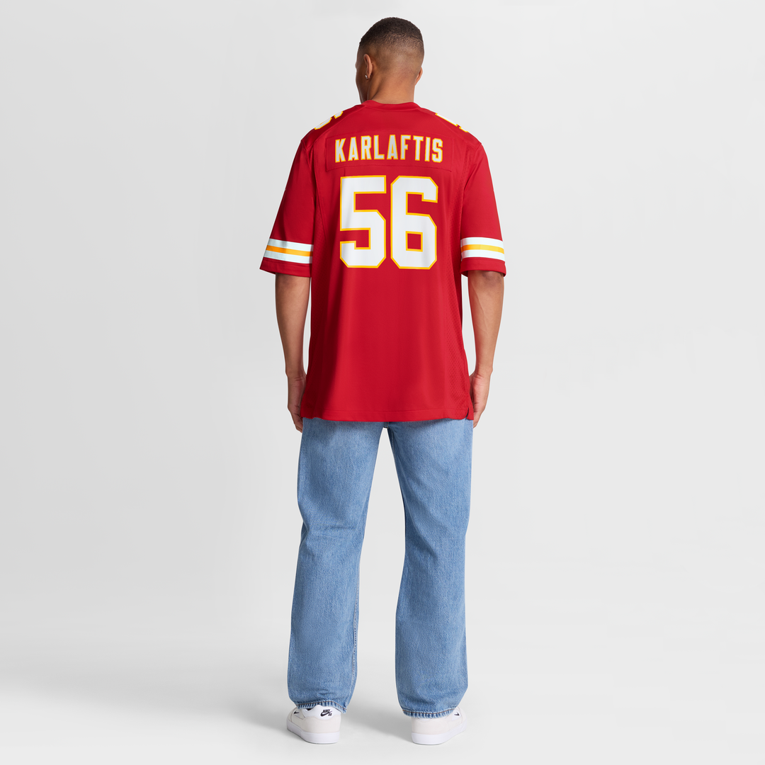 Kansas City Chiefs George Karlaftis Nike Red Game Jersey product image 8