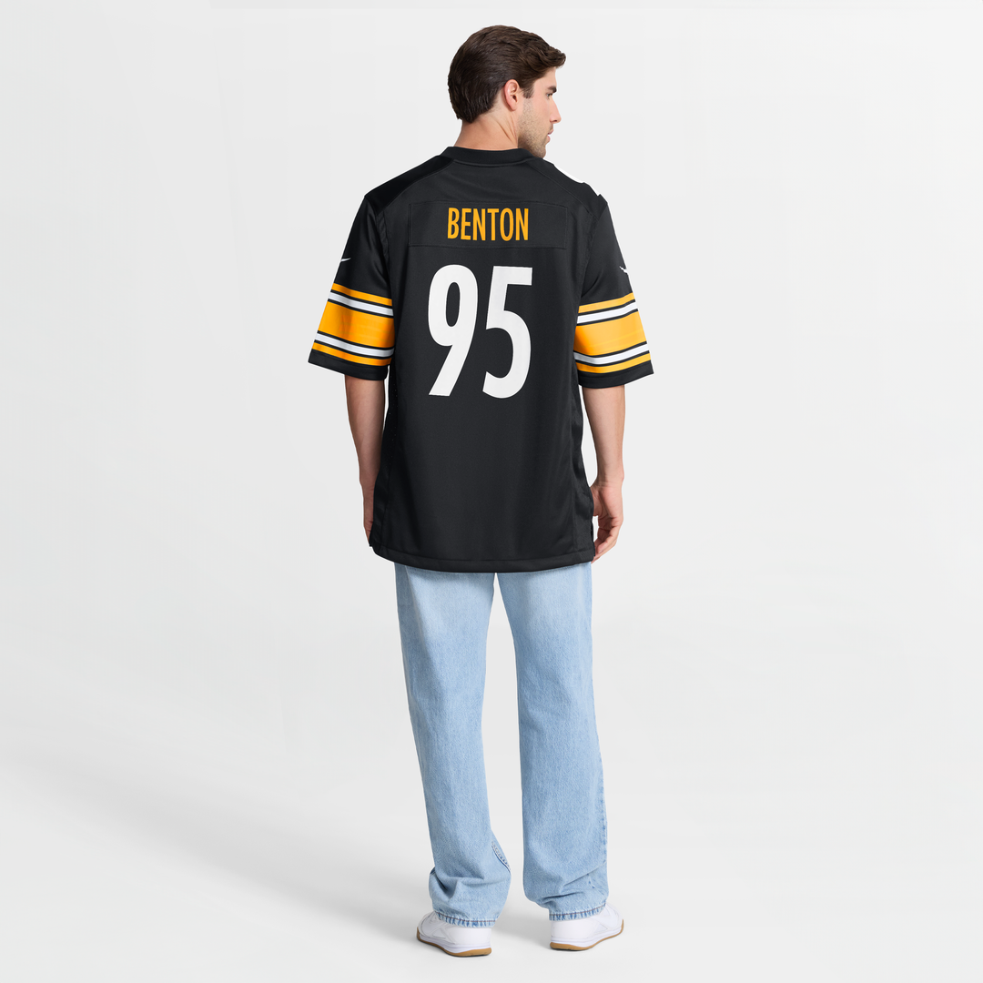 Pittsburgh Steelers Keeanu Benton Nike Black Game Jersey product image 8