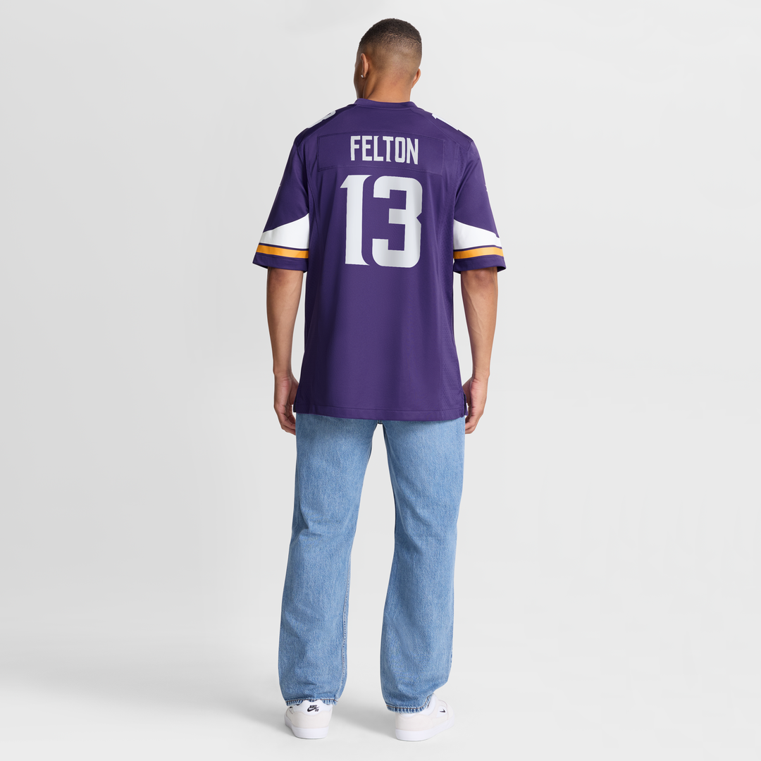 Minnesota Vikings Tai Felton Nike Purple Game Jersey product image 8