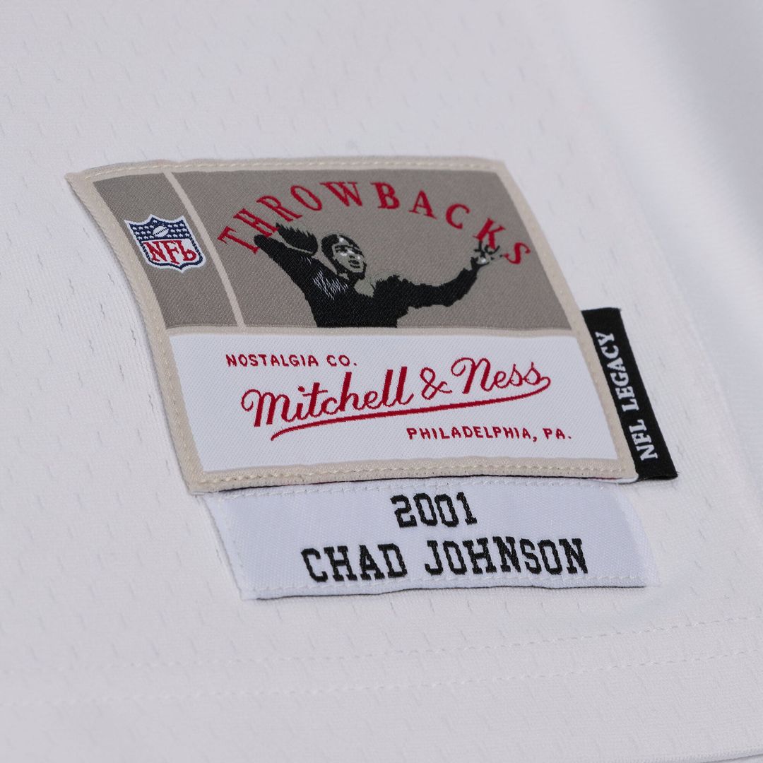 Cincinnati Bengals Chad Johnson Mitchell & Ness White 2001 product image 3