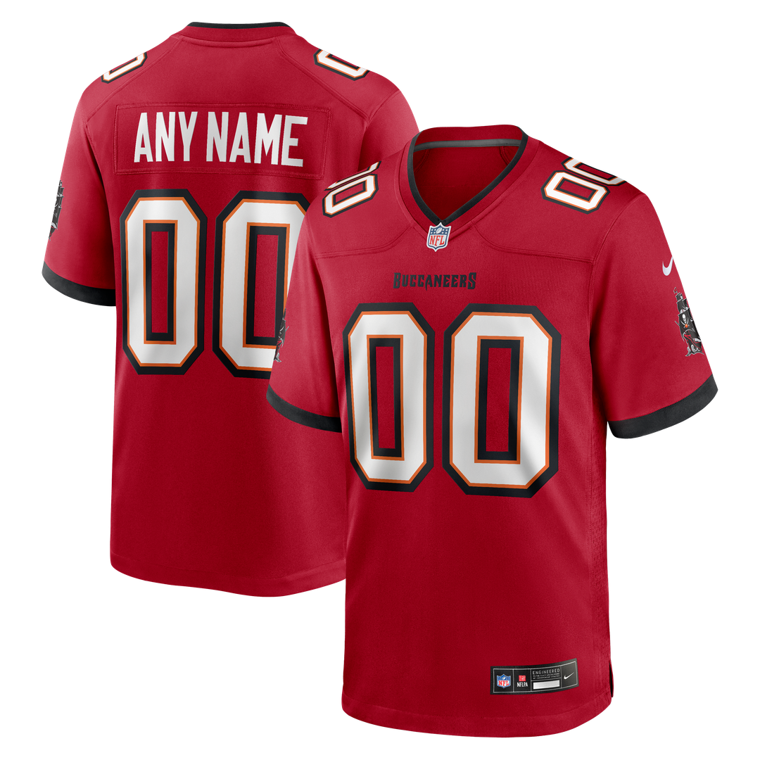Nike Red Tampa Bay Buccaneers Team Custom Jersey product image 1