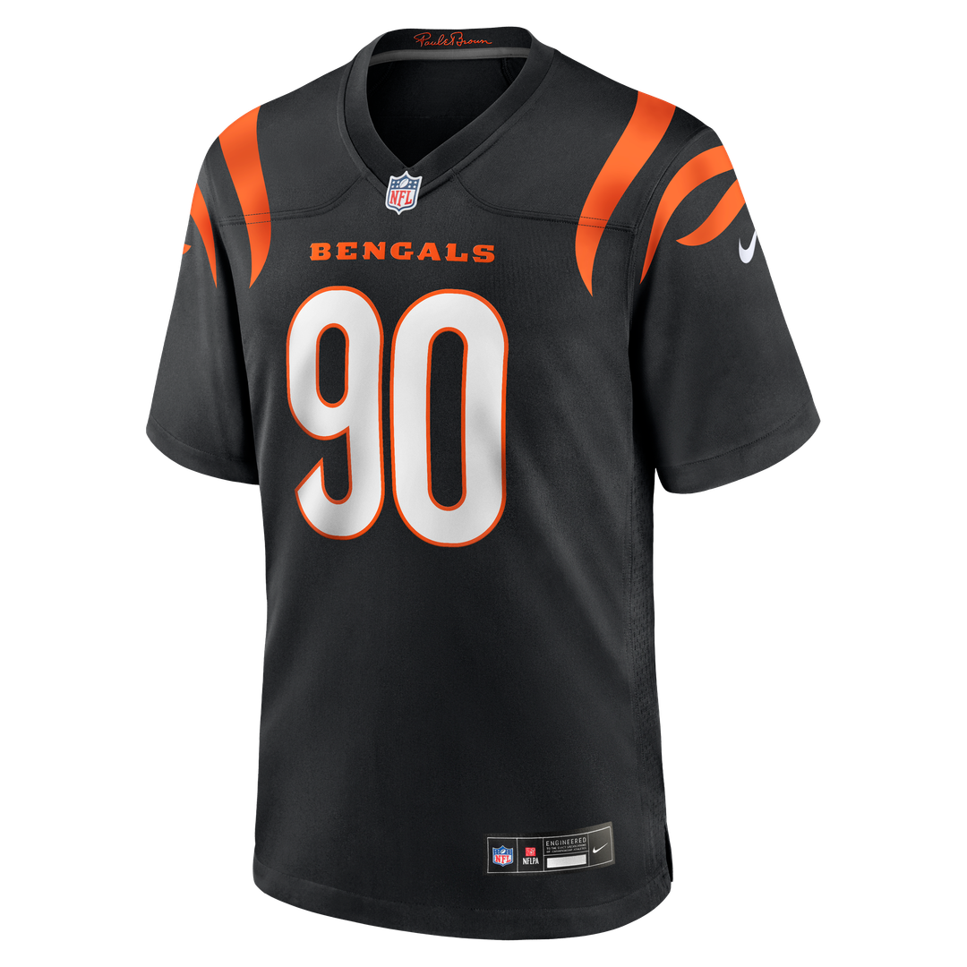 Cincinnati Bengals Owen Carney Nike Black Home Game Jersey product image 2