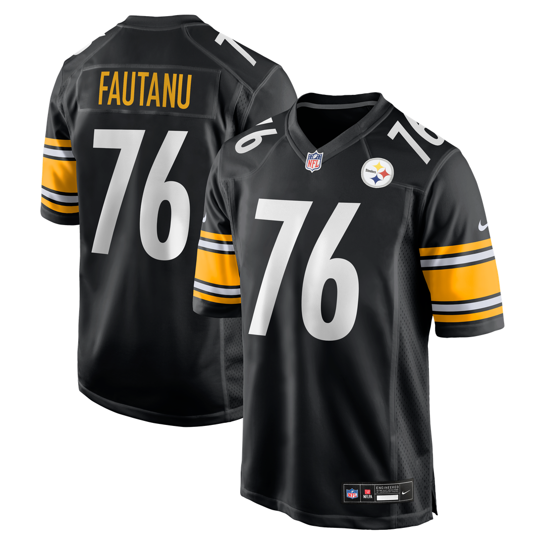 Pittsburgh Steelers Troy Fautanu Nike Black Game Jersey product image 1