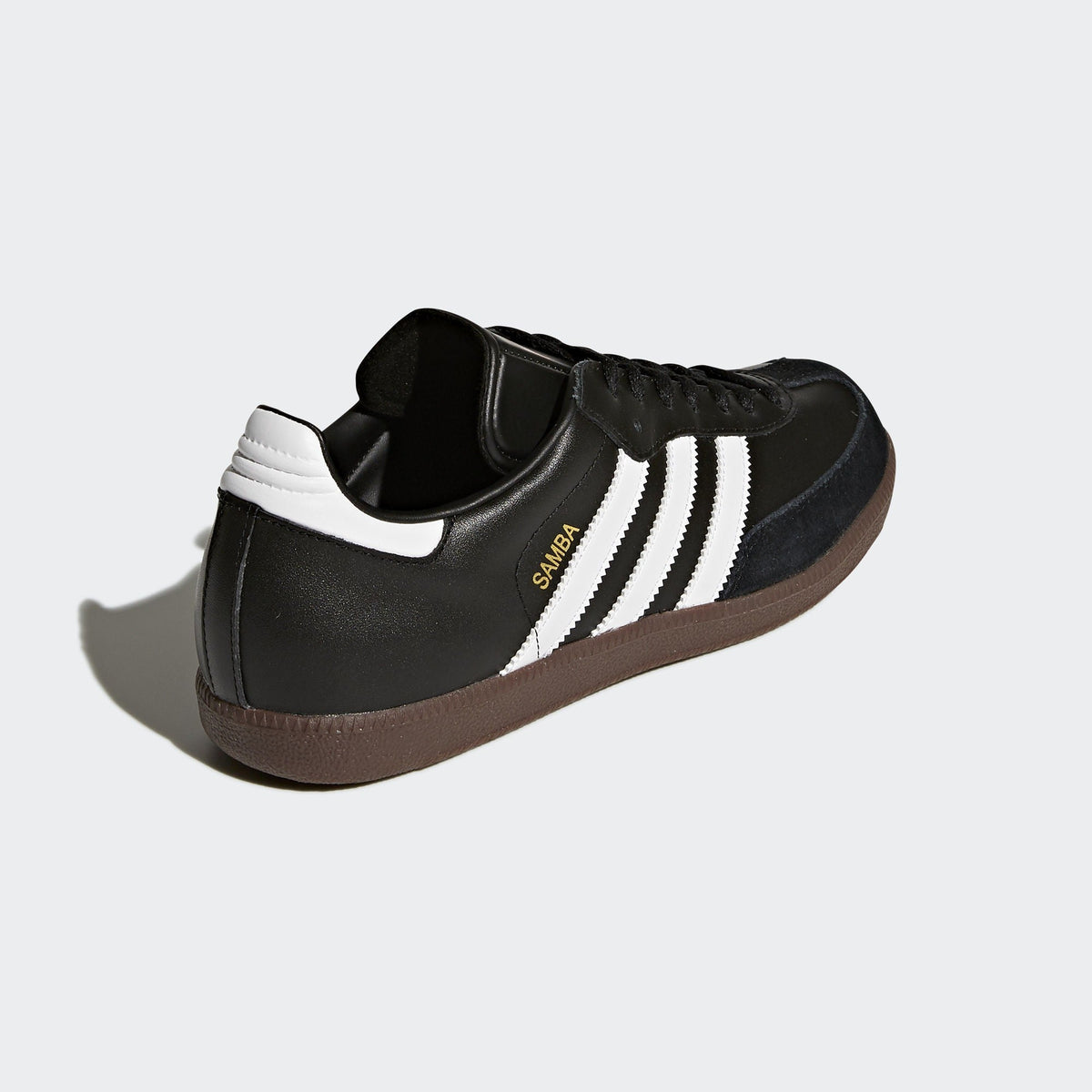 adidas Samba Leather Indoor Shoes Classic - Black/White product image 5, provided for visual reference and product detail