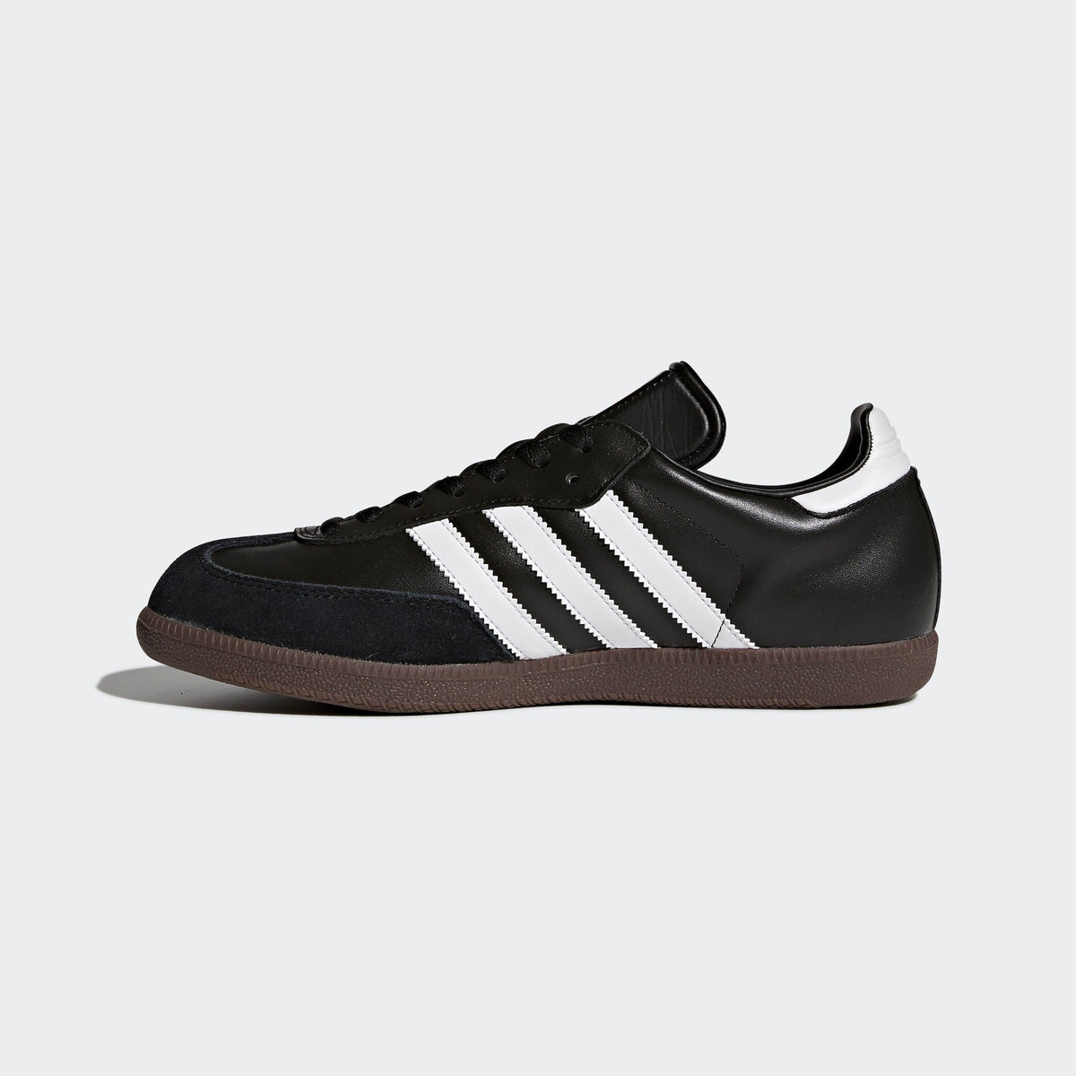 adidas Samba Leather Indoor Shoes Classic - Black/White product image 3, provided for visual reference and product detail