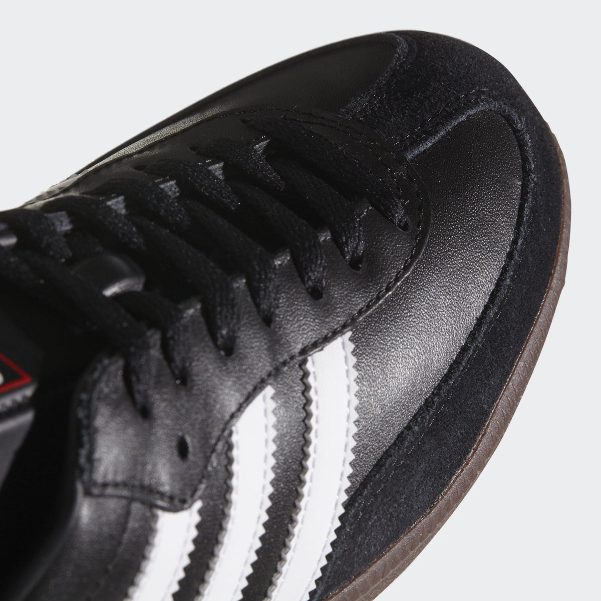 adidas Samba Leather Indoor Shoes Classic - Black/White product image 10, provided for visual reference and product detail