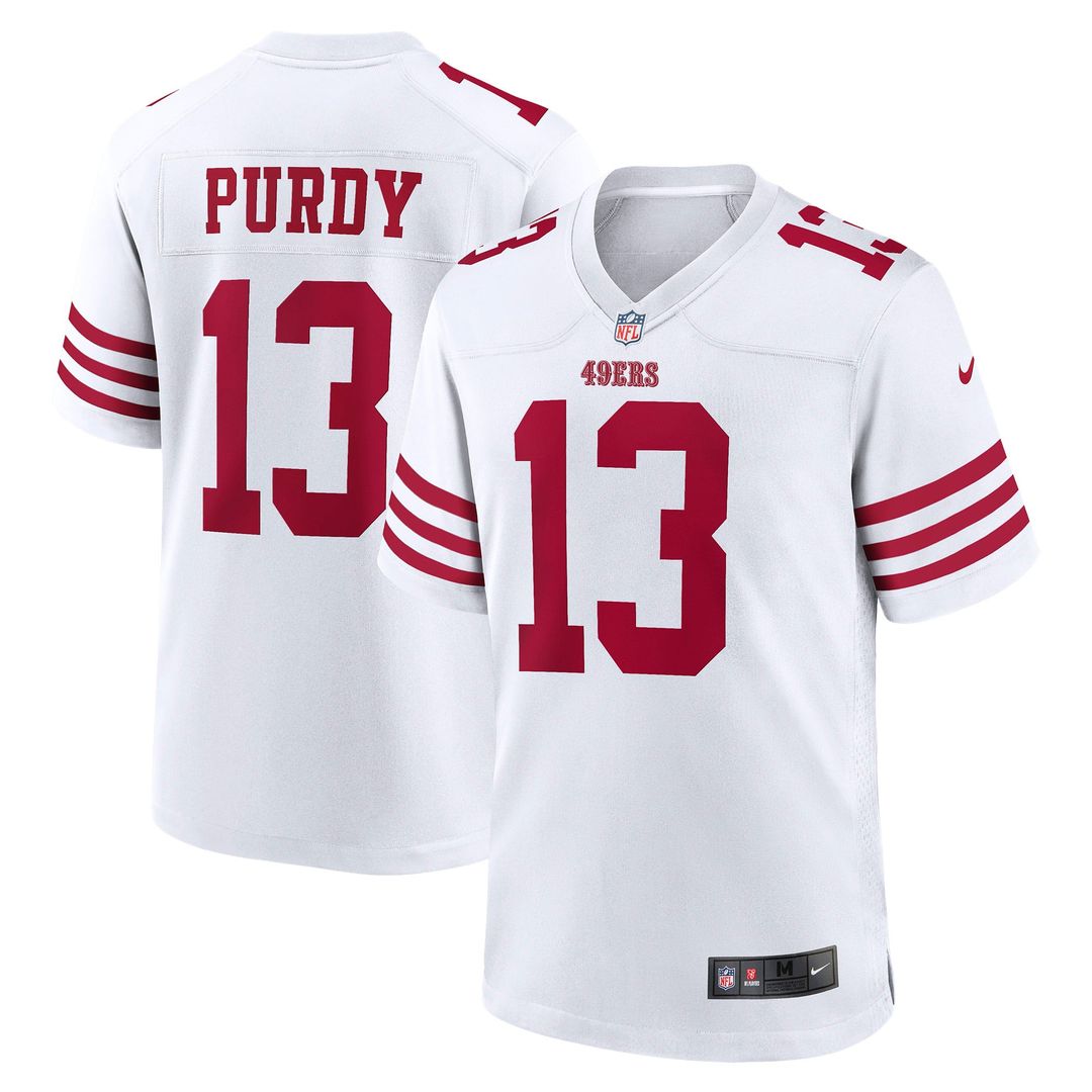 San Francisco 49ers Brock Purdy Nike Scarlet Game Jersey product image 21