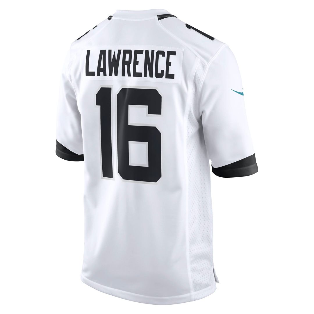 Jacksonville Jaguars Trevor Lawrence Nike White Game Jersey product image 3