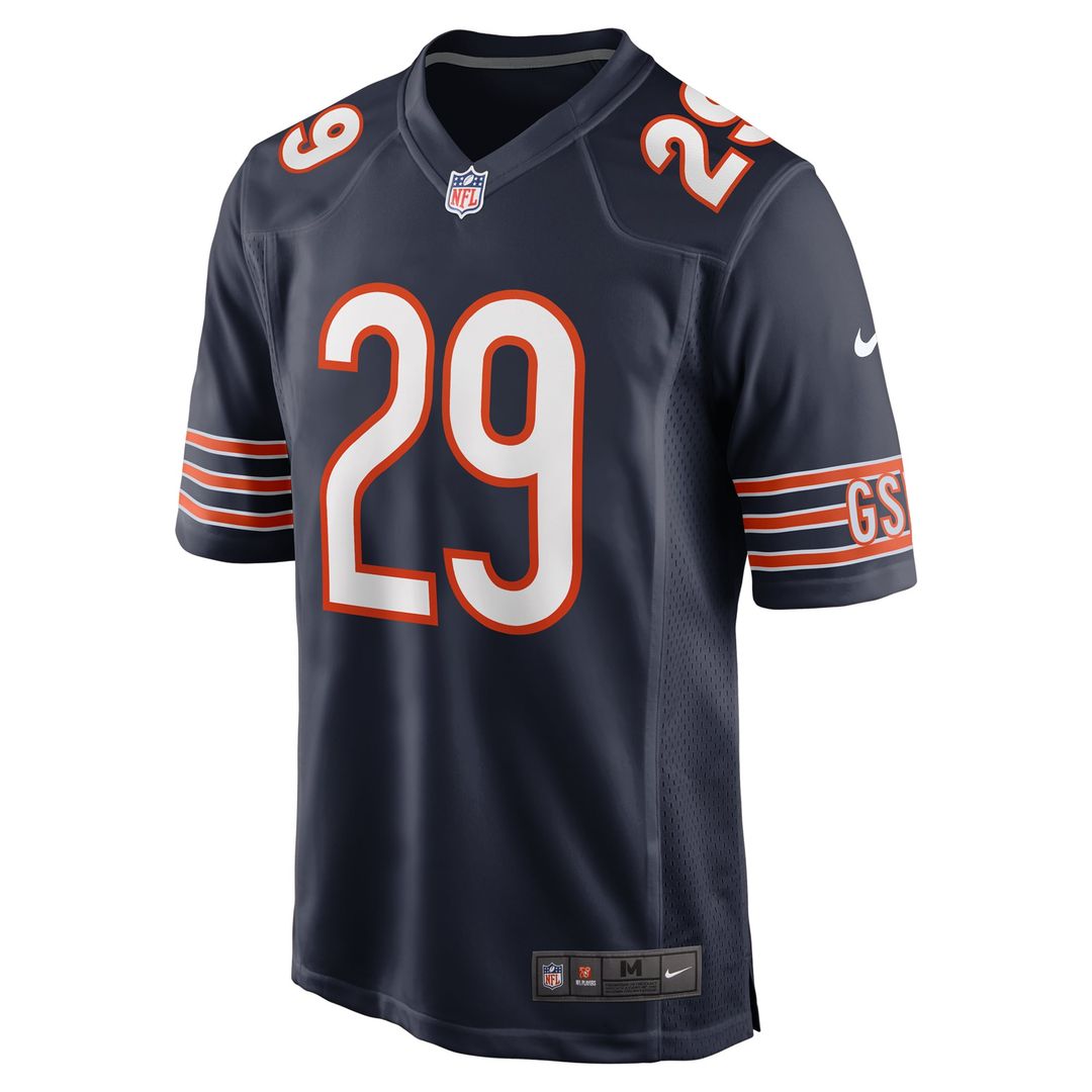 Chicago Bears Tyrique Stevenson Nike Navy Game Jersey product image 2