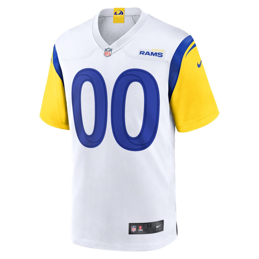 Los Angeles Rams Nike White Alternate Custom Jersey product image 5