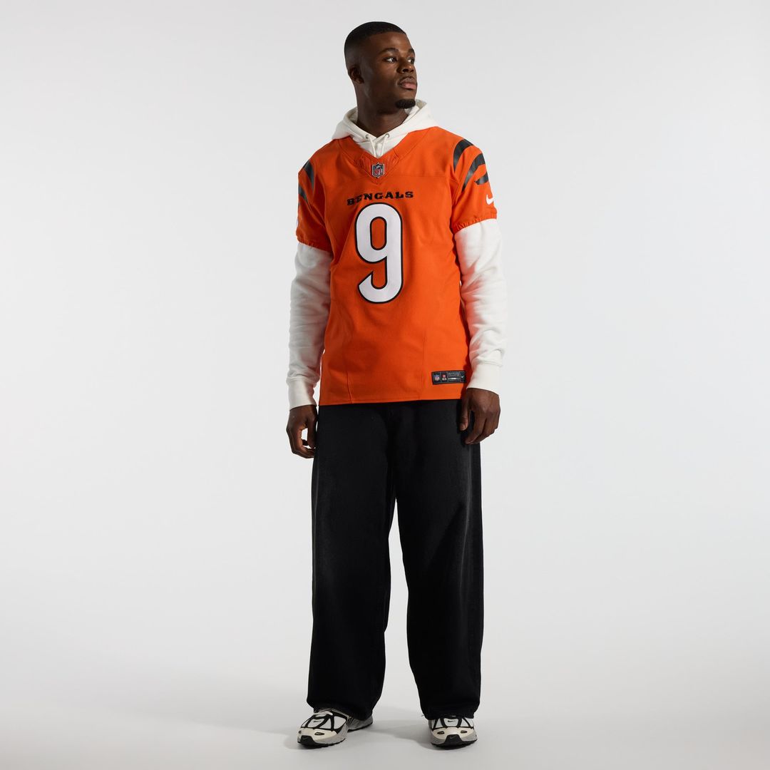 Cincinnati Bengals Joe Burrow Nike Orange Team Vapor FUSE product image 4