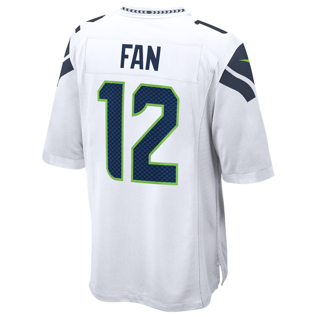 Seattle Seahawks 12s Nike White Game Jersey product image 3