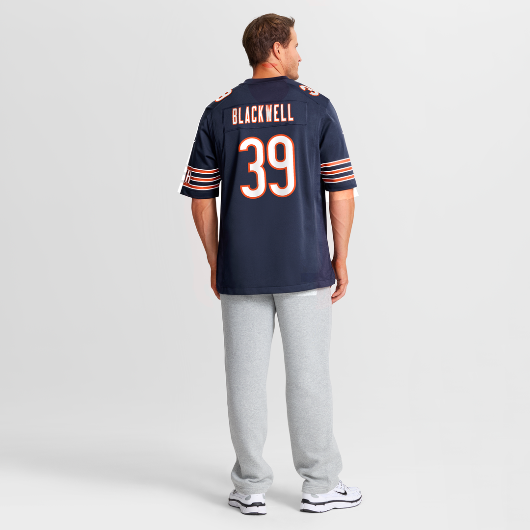 Chicago Bears Josh Blackwell Nike Navy Game Jersey product image 5