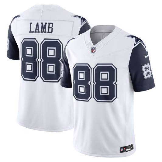 Dallas Cowboys CeeDee Lamb Nike White Alternate Vapor FUSE product image 1