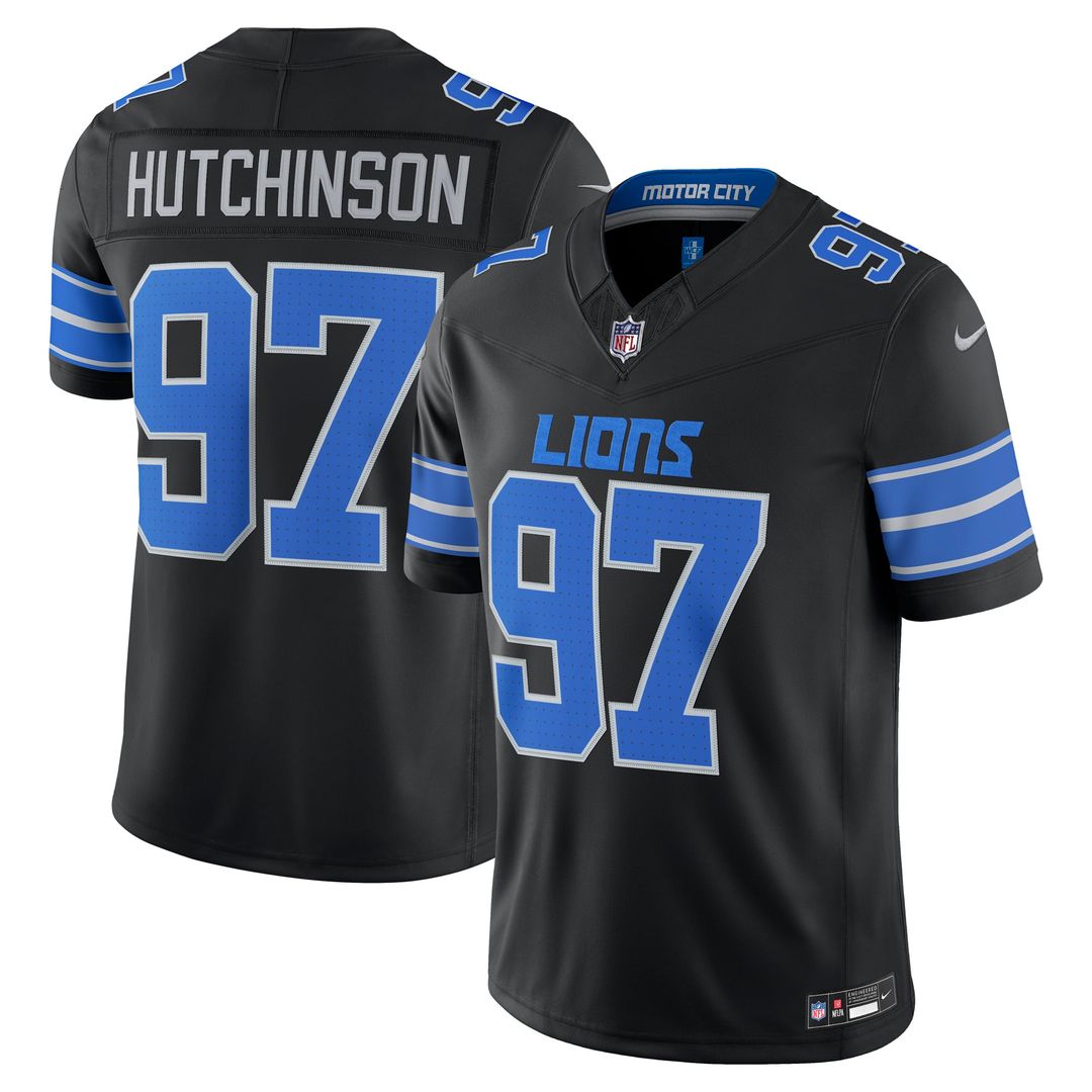 Detroit Lions Aidan Hutchinson Nike Blue Team Vapor FUSE product image 7