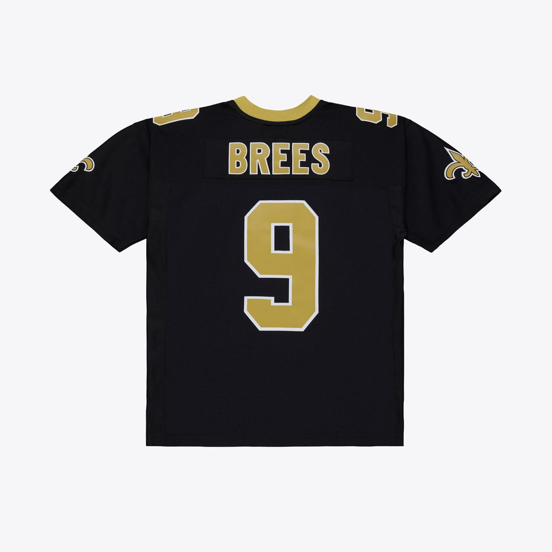 New Orleans Saints Drew Brees Mitchell & Ness Black 2009 product image 3
