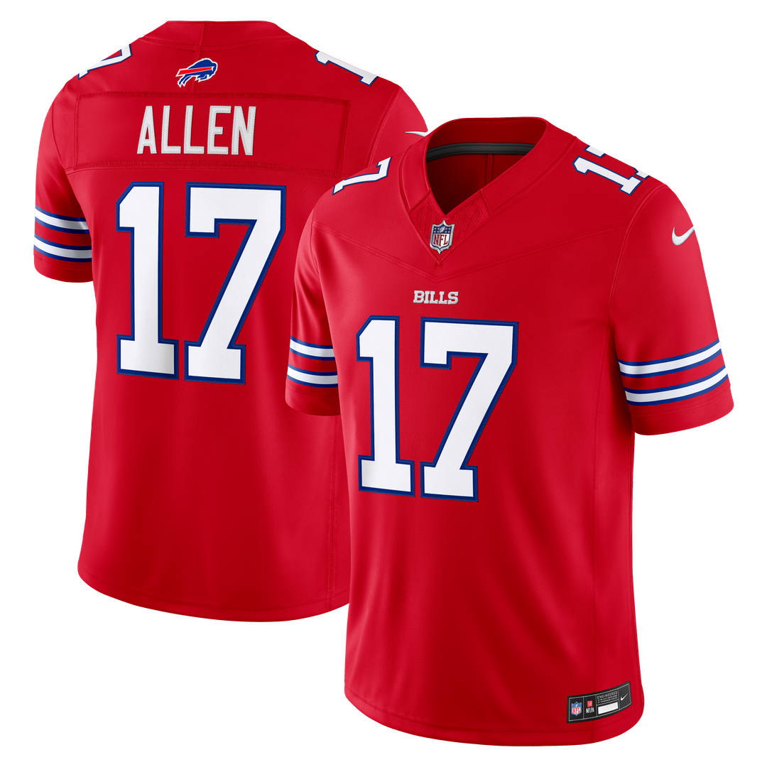 Buffalo Bills Josh Allen Nike White Vapor FUSE Stitched product image 7