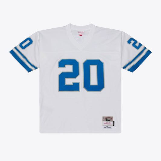 Detroit Lions Barry Sanders Mitchell & Ness White 1989 product image 1