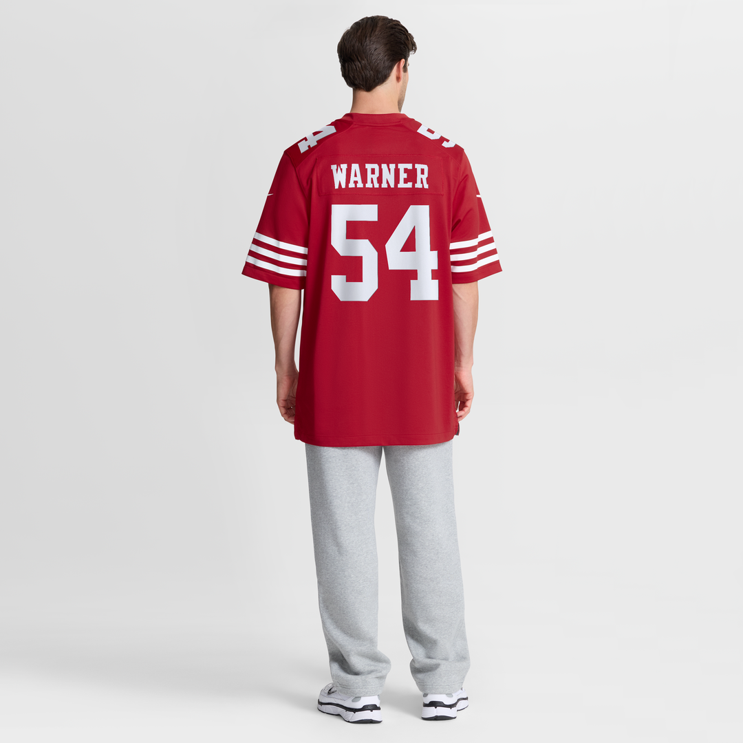 San Francisco 49ers Fred Warner Nike Scarlet 80th product image 3
