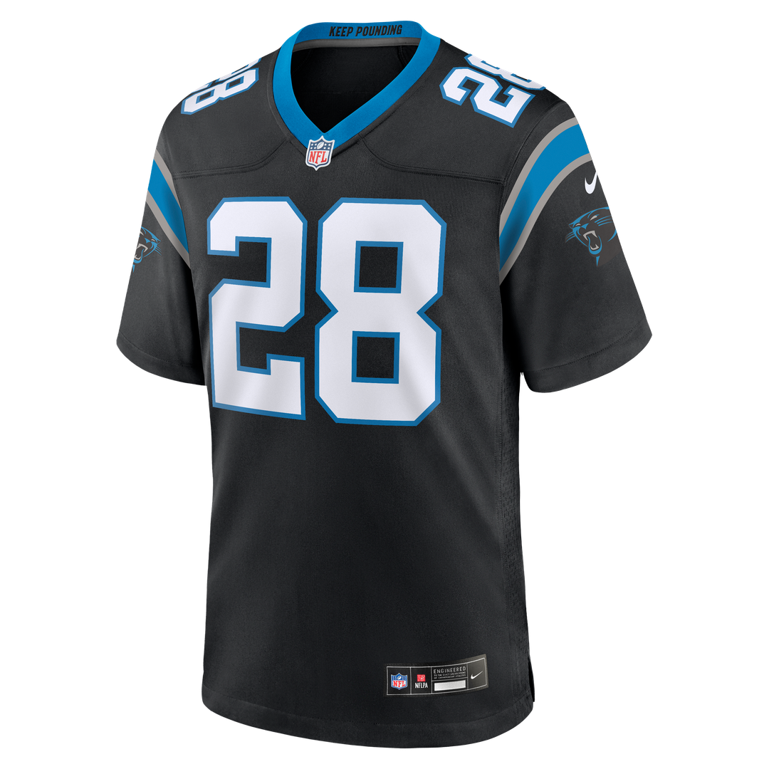 Carolina Panthers AJ Dillon Nike Black Game Jersey product image 2