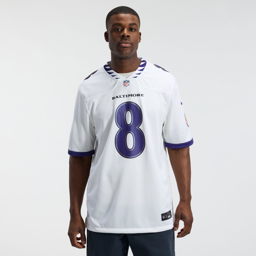 Baltimore Ravens Lamar Jackson Nike Black Alternate Game product image 11