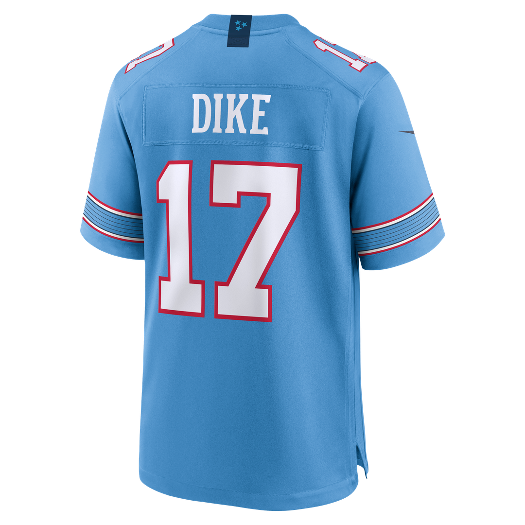 Tennessee Titans Chimere Dike Nike Light Blue Game Jersey product image 9