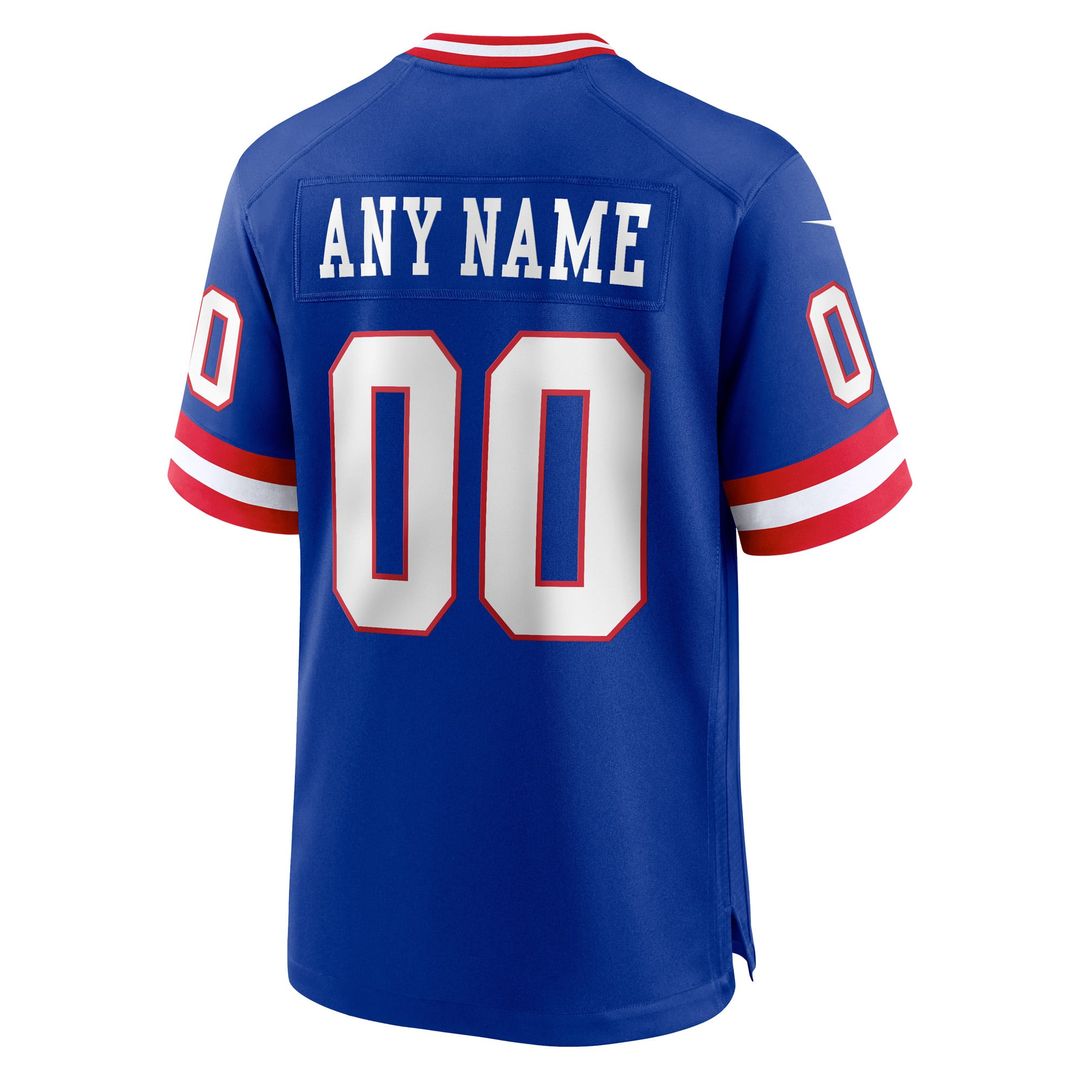 New York Giants Nike Royal Classic Custom Jersey product image 3