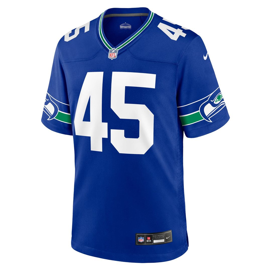 Seattle Seahawks Kenny Easley Nike Royal Retired Player product image 2