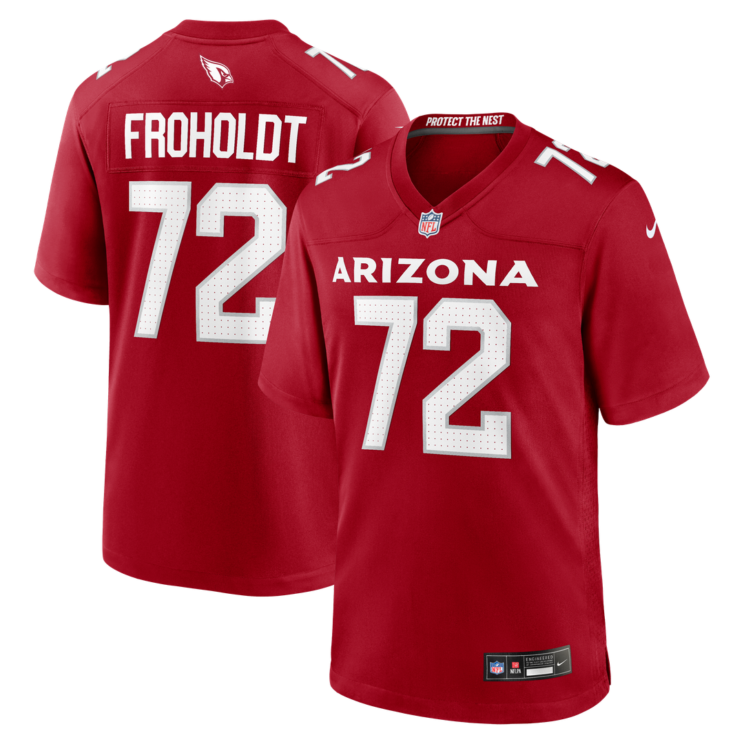 Arizona Cardinals Hjalte Froholdt Nike Cardinal Game Jersey product image 1