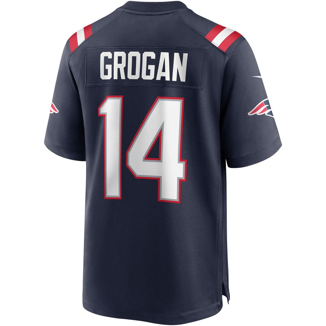 New England Patriots Steve Grogan Nike Navy Retired Player product image 3