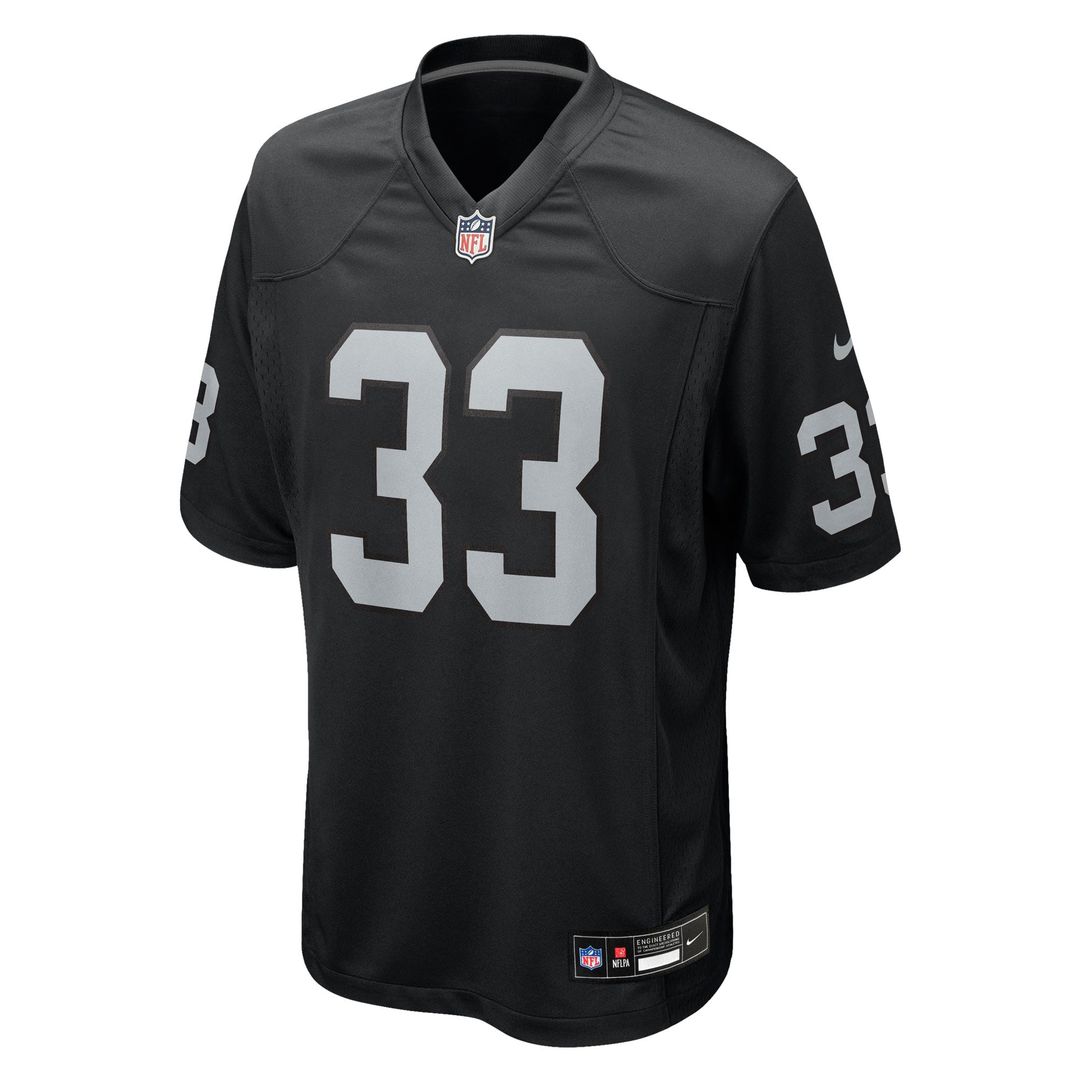 Las Vegas Raiders Jamal Adams Nike Black Game Jersey product image 2