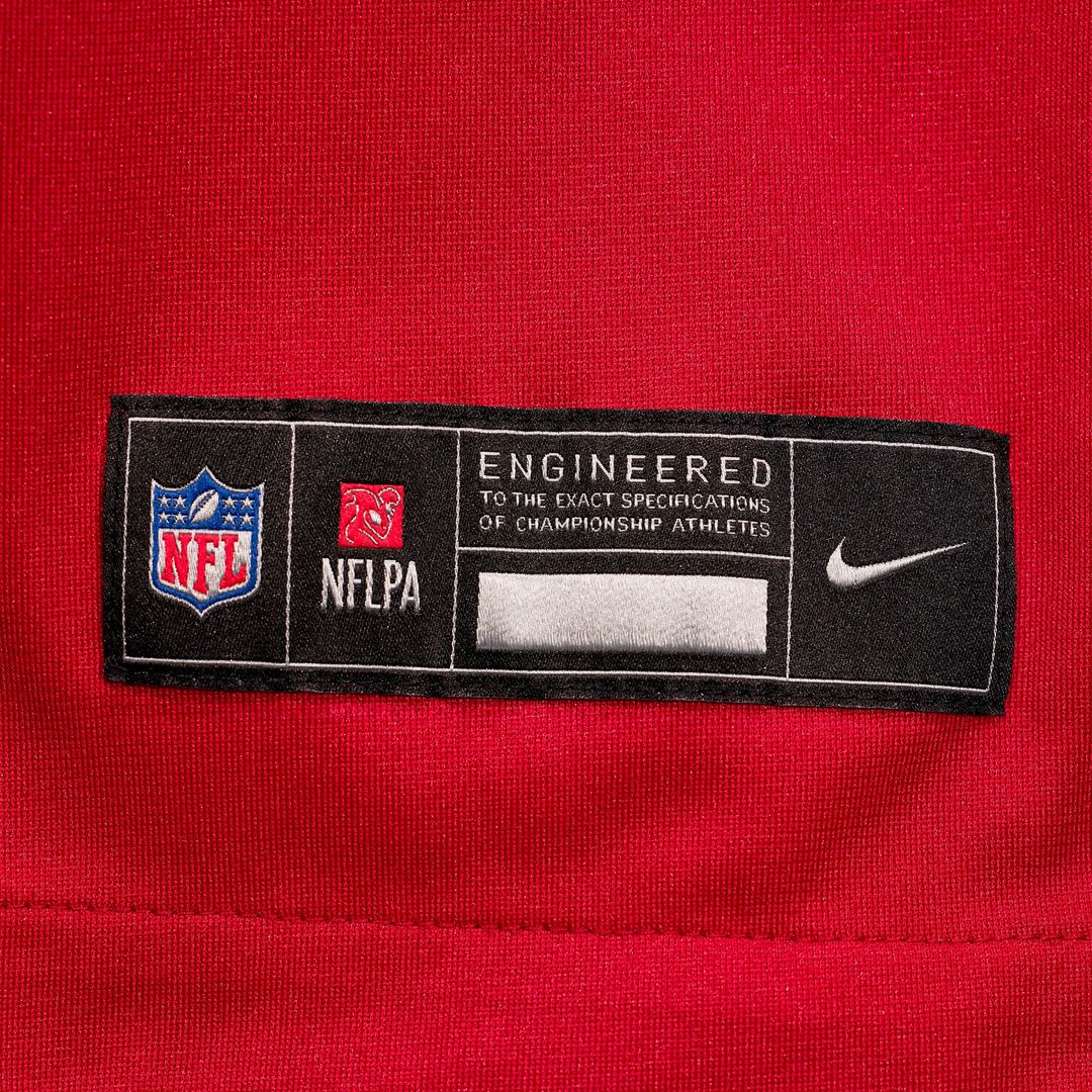 Kansas City Chiefs Wanya Morris Nike Red Game Jersey product image 6