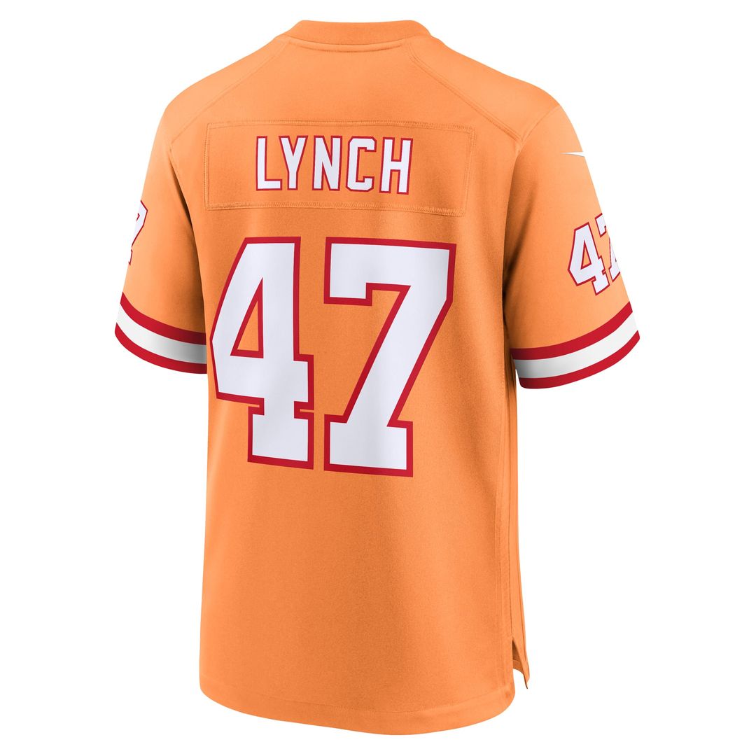 Tampa Bay Buccaneers John Lynch Nike Orange Throwback Game product image 3