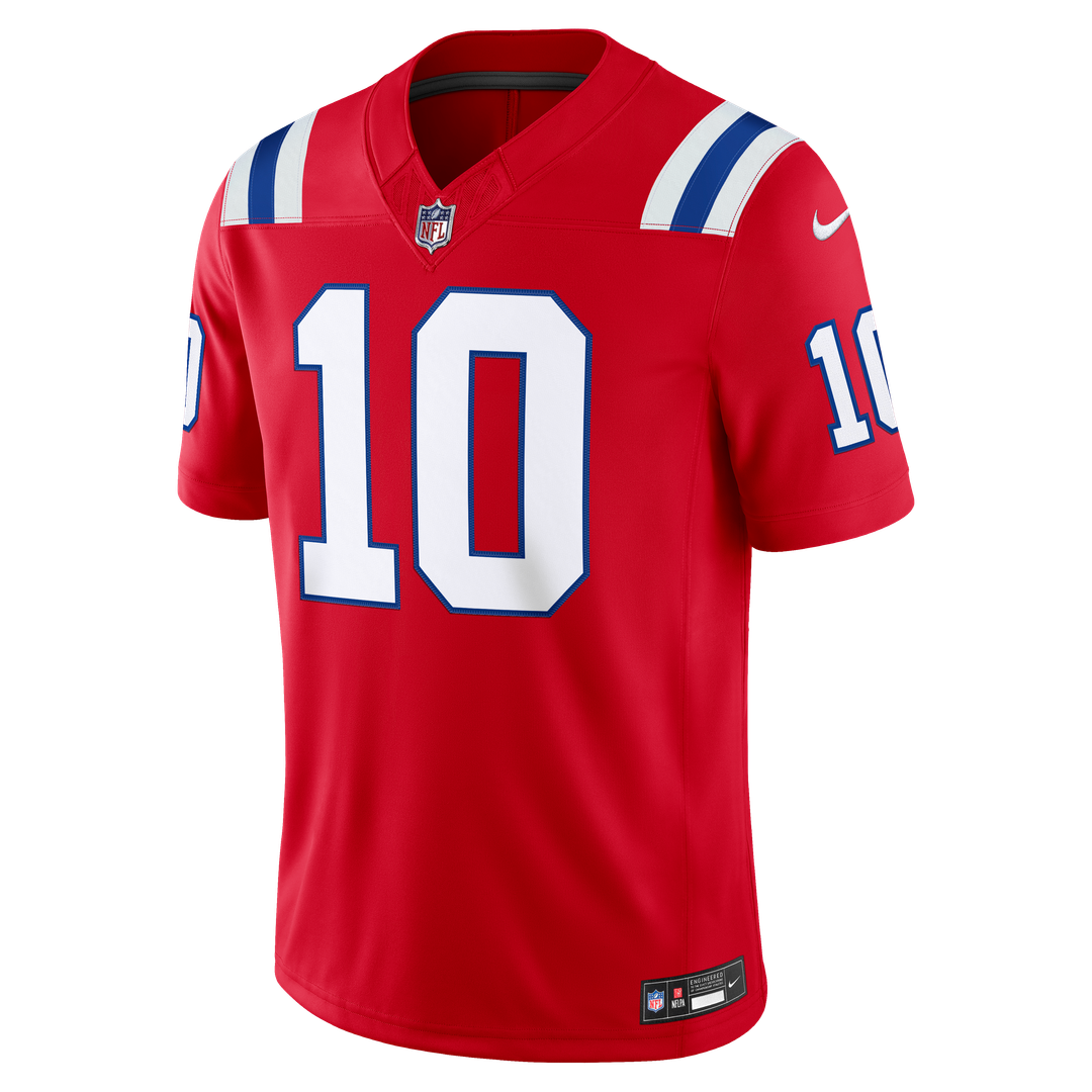 New England Patriots Drake Maye Nike Red Alternate Vapor product image 5