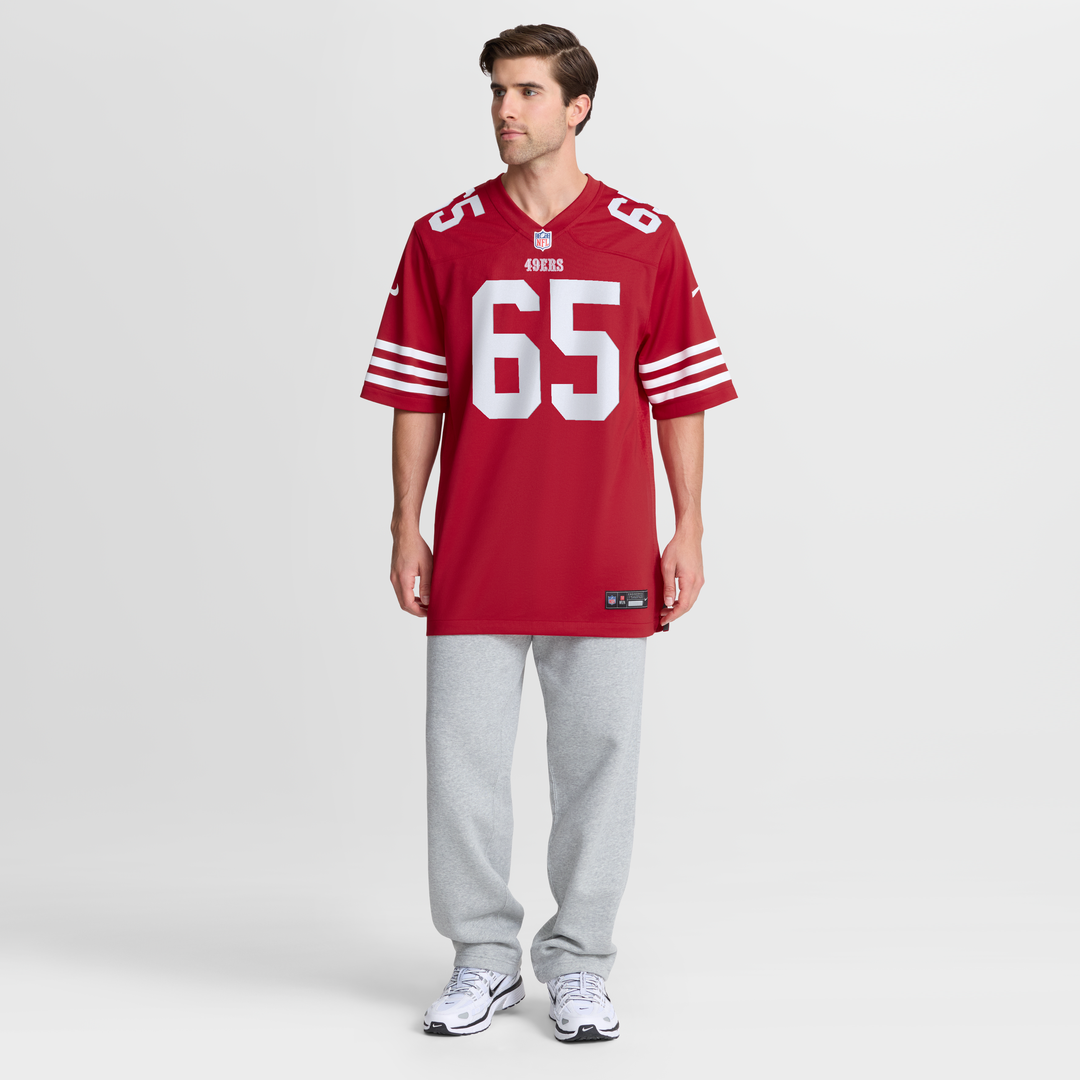 San Francisco 49ers Drew Moss Nike Scarlet Game Jersey product image 7