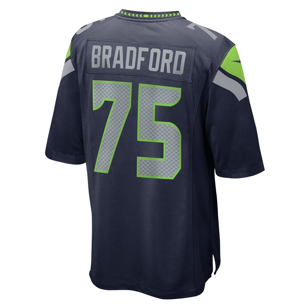 Seattle Seahawks Anthony Bradford Nike College Navy Game product image 3