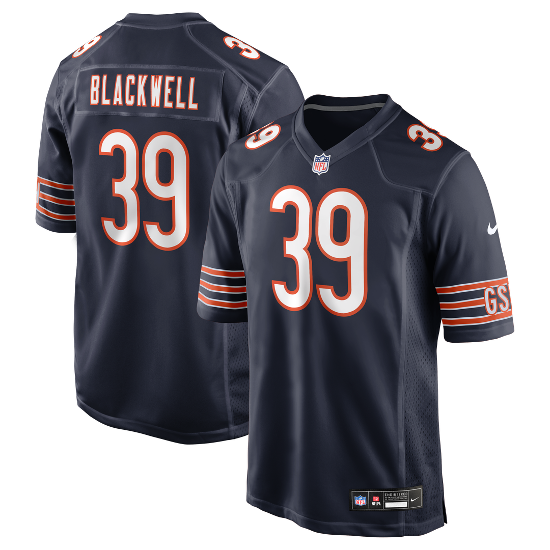 Chicago Bears Josh Blackwell Nike Navy Game Jersey product image 1