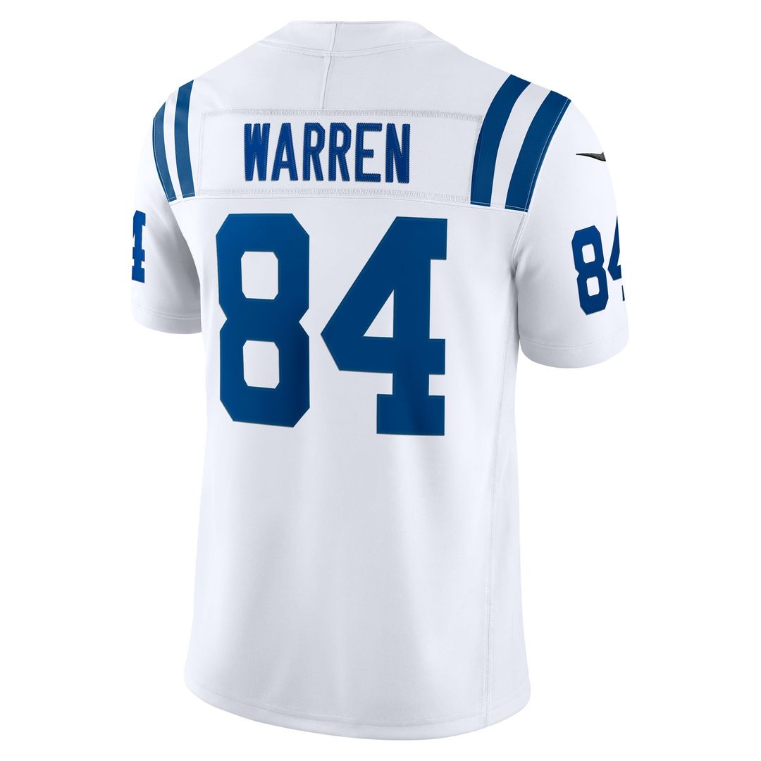 Indianapolis Colts Tyler Warren Nike White Vapor FUSE product image 3