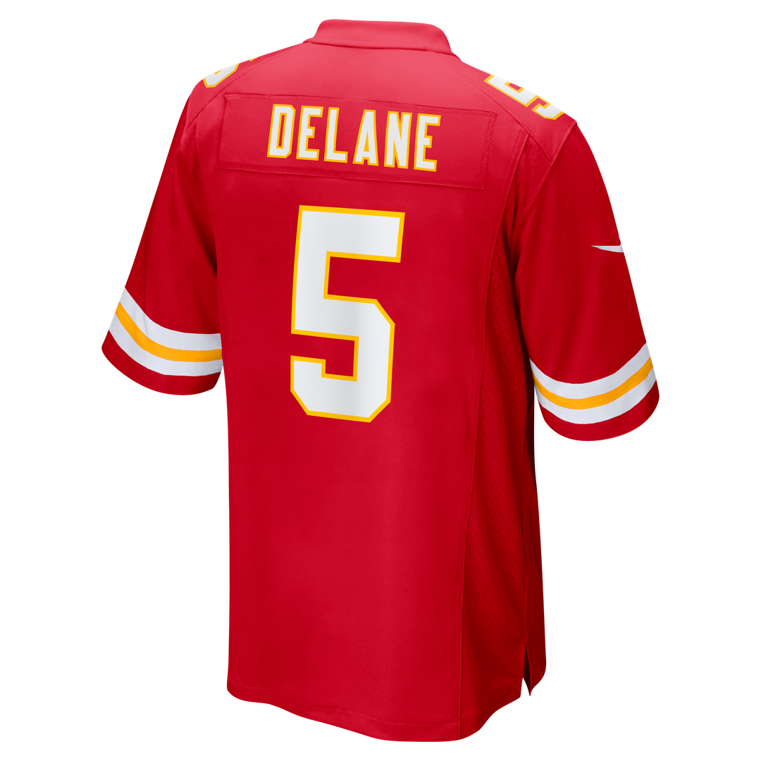 Kansas City Chiefs Mansoor Delane Nike Red Game Jersey product image 5
