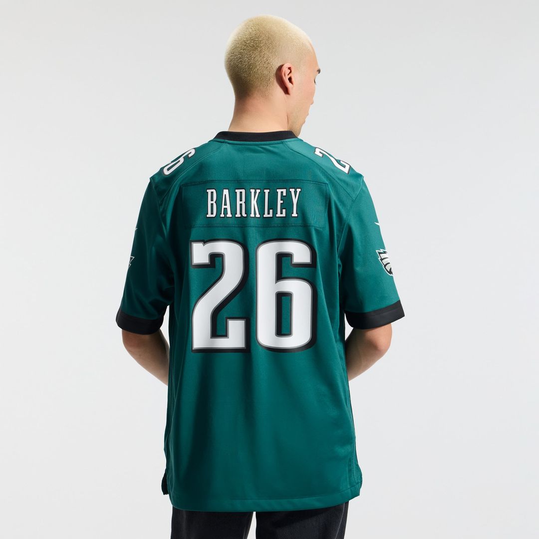 Philadelphia Eagles Saquon Barkley Nike White Game Jersey product image 29