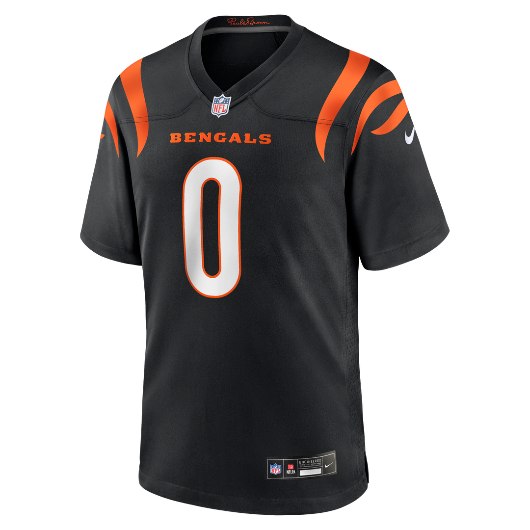 Cincinnati Bengals DJ Turner II Nike Black Game Jersey product image 4