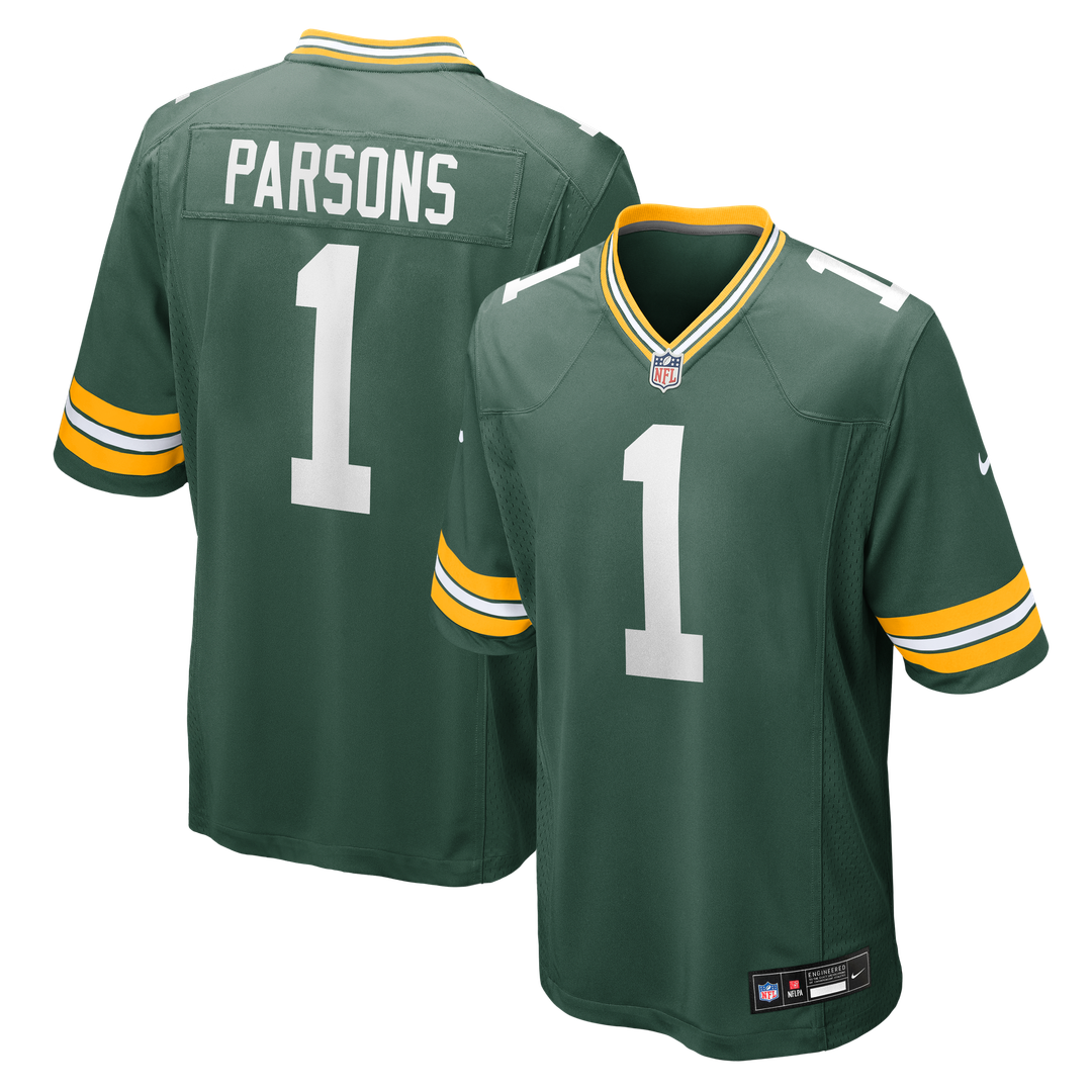 Green Bay Packers Micah Parsons Nike Game Jersey product image 1